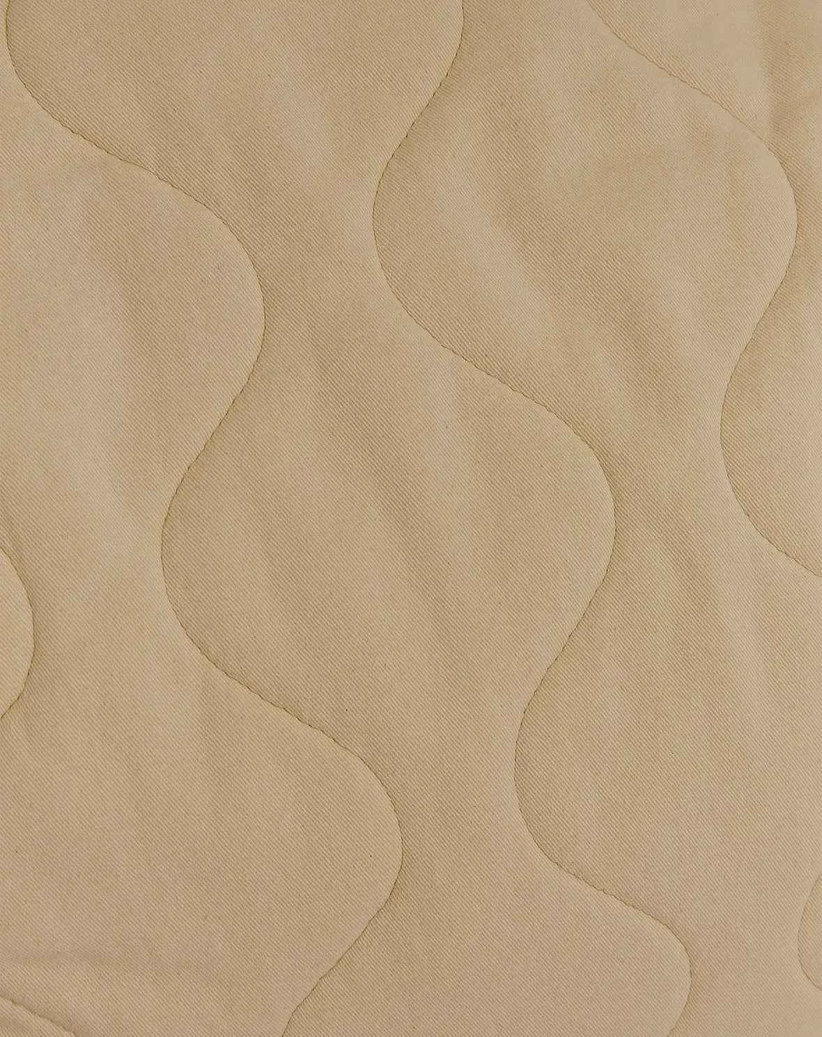 Nobodinoz | Landscape Gewatteerde Ronde Zitzak 65x40cm Sesame