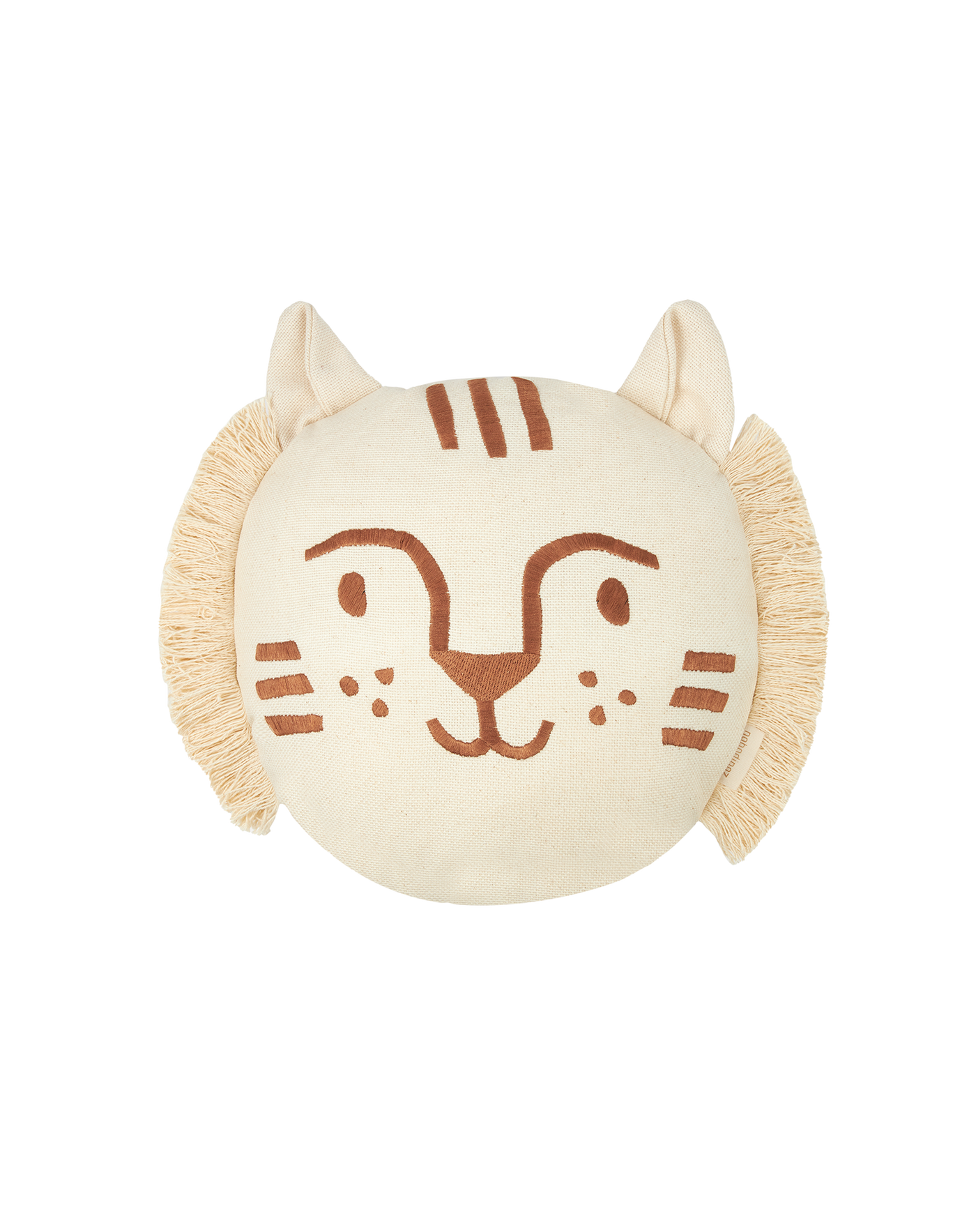 Nobodinoz | Tijger Kussen Brown/Natural