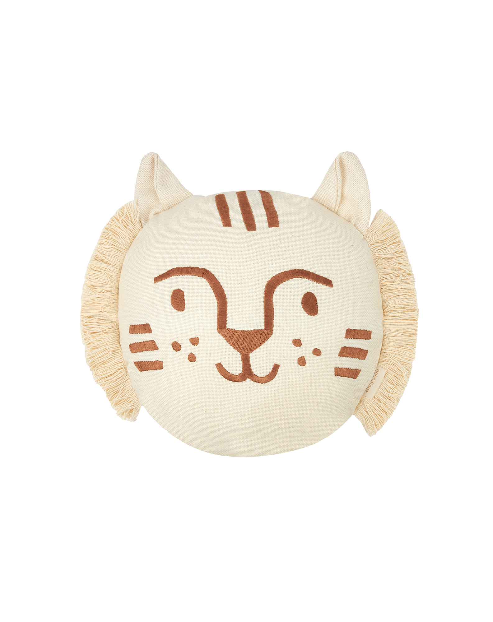 Nobodinoz | Tijger Kussen Brown/Natural