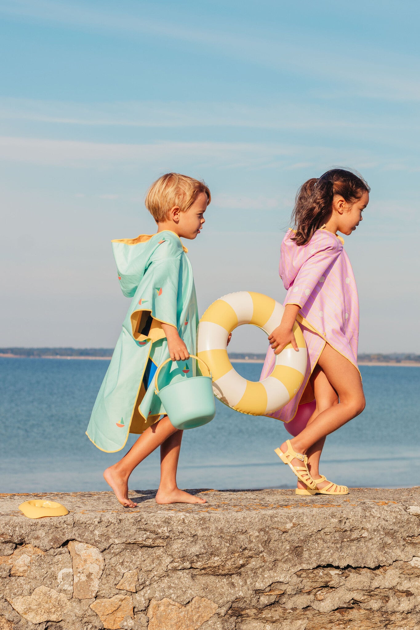 Quut | Poncho Banana Blue