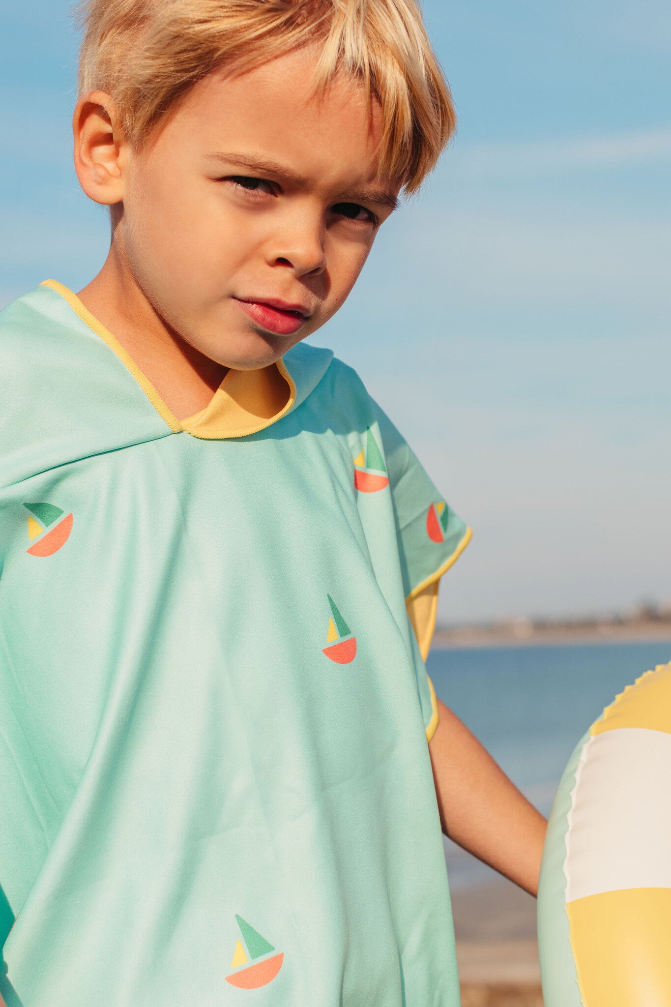 Quut | Poncho Banana Blue