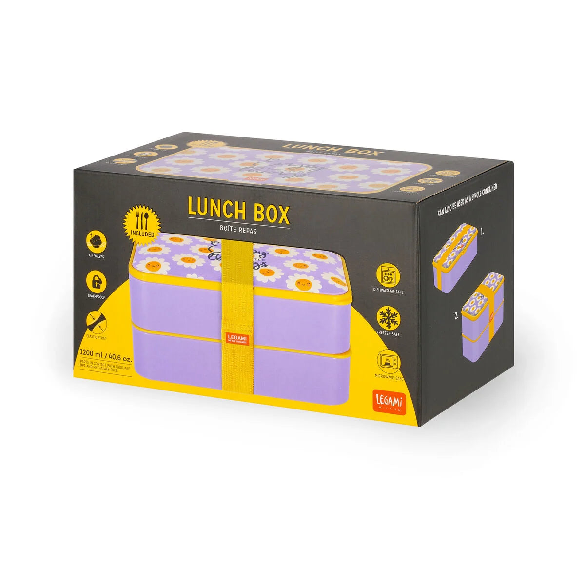 Legami | Lunch Box Daisy 1200 ml
