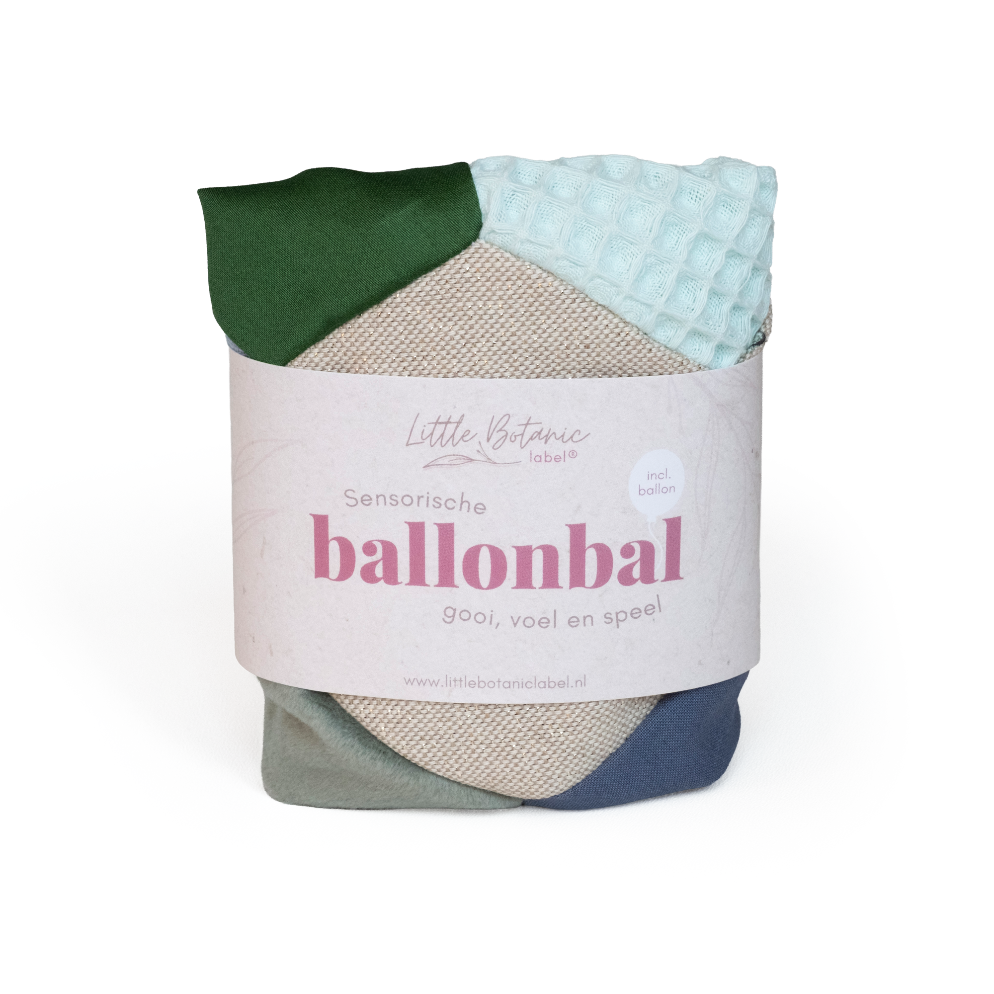Little Botanic Label  | Sensorische Ballonbal Green Jeans