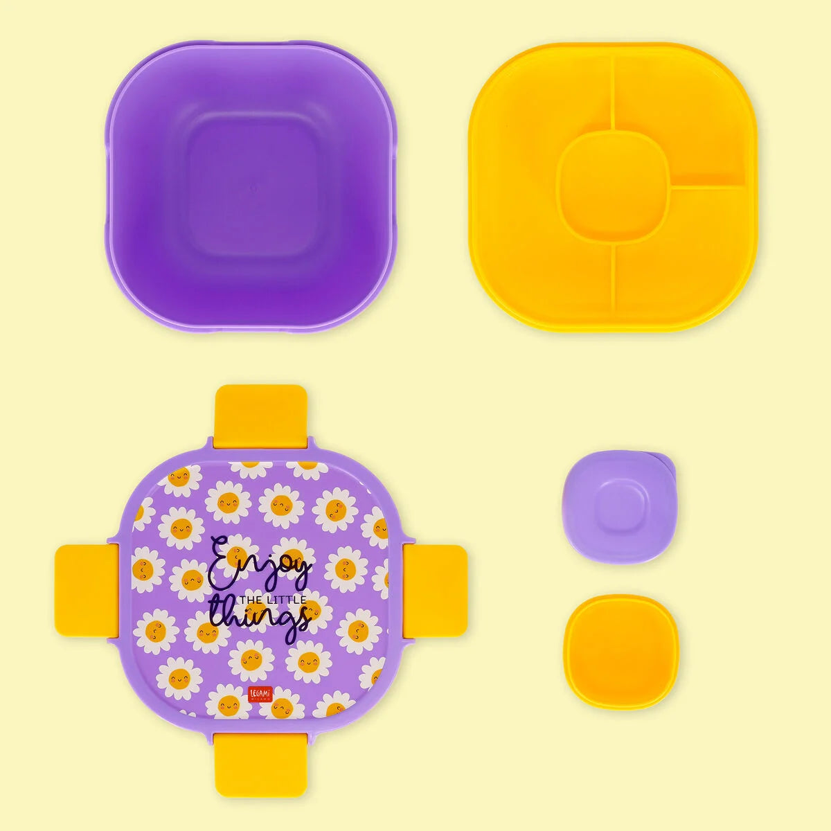 Legami | Lunch Box Daisy Rond 1700 ml