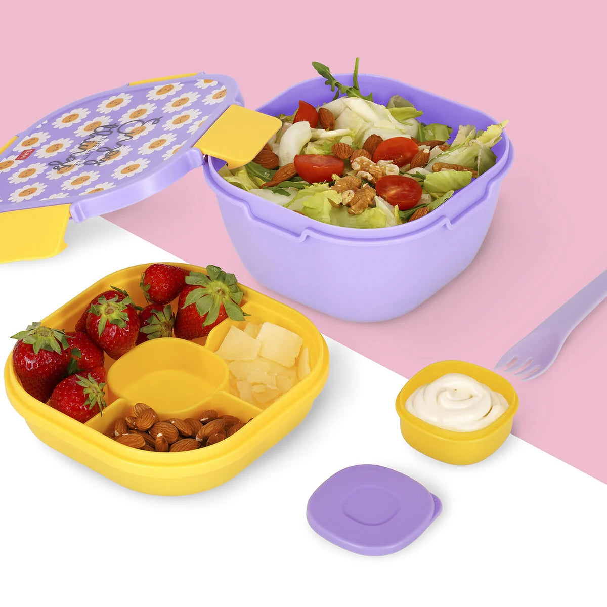 Legami | Lunch Box Daisy Rond 1700 ml