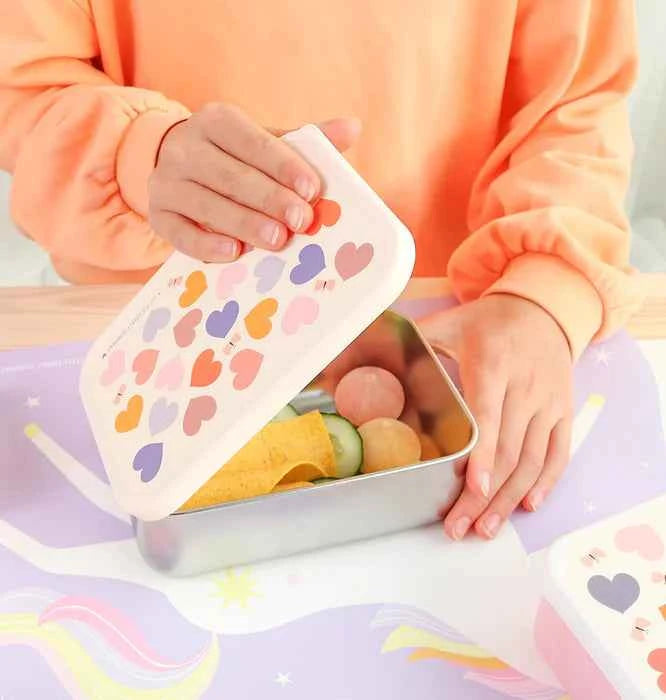 A Little Lovely Company | Stainless Steel Little Heart Lunch Box