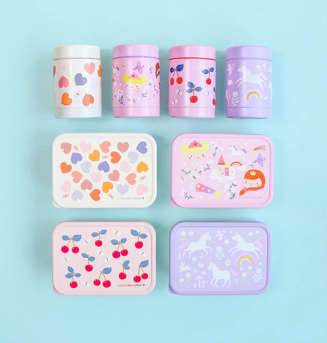 A Little Lovely Company | RVS Lunch Box Prinsessen