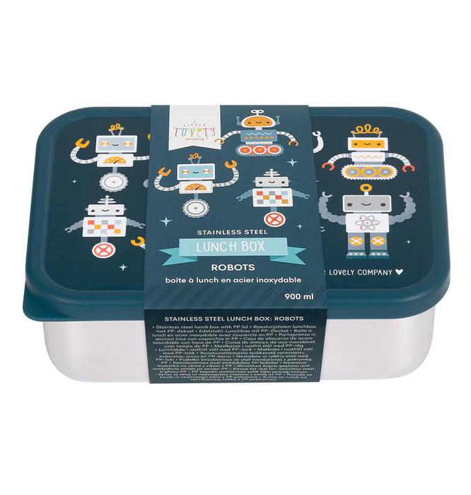 A Little Lovely Company | RVS Lunch Box Robots