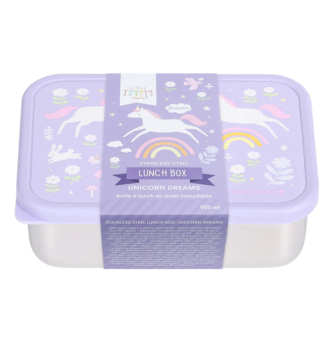 A Little Lovely Company | RVS Lunch Box Unicorn Dreams