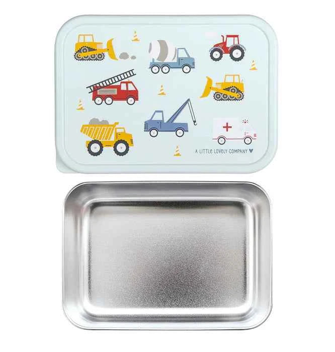 A Little Lovely Company | RVS Lunch Box Voertuigen