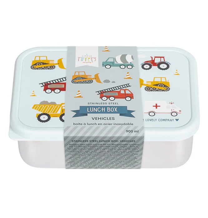 A Little Lovely Company | RVS Lunch Box Voertuigen