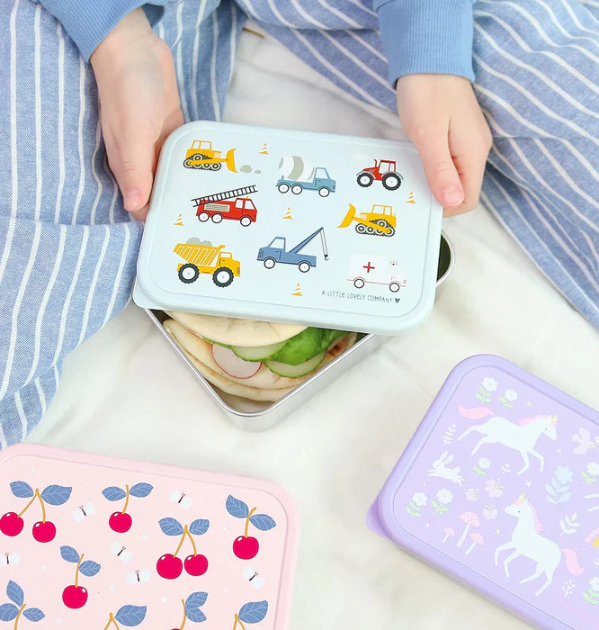 A Little Lovely Company | RVS Lunch Box Voertuigen