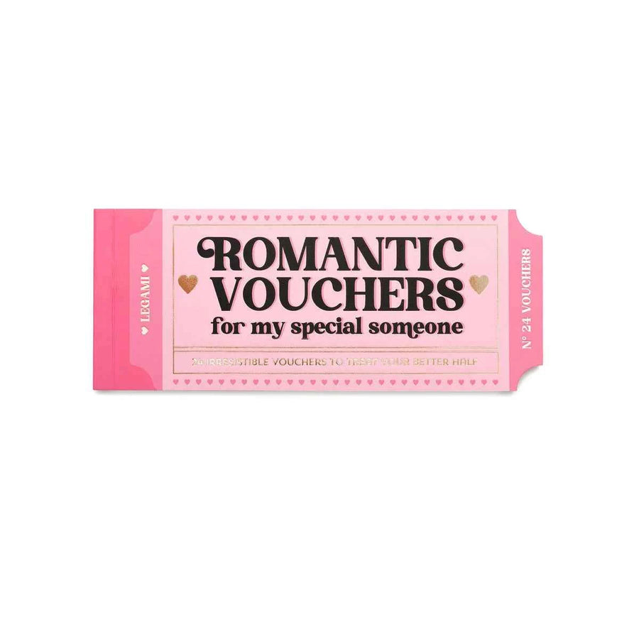 Legami | Boek Met 24 Romantische Vouchers - Cadeaubonnen
