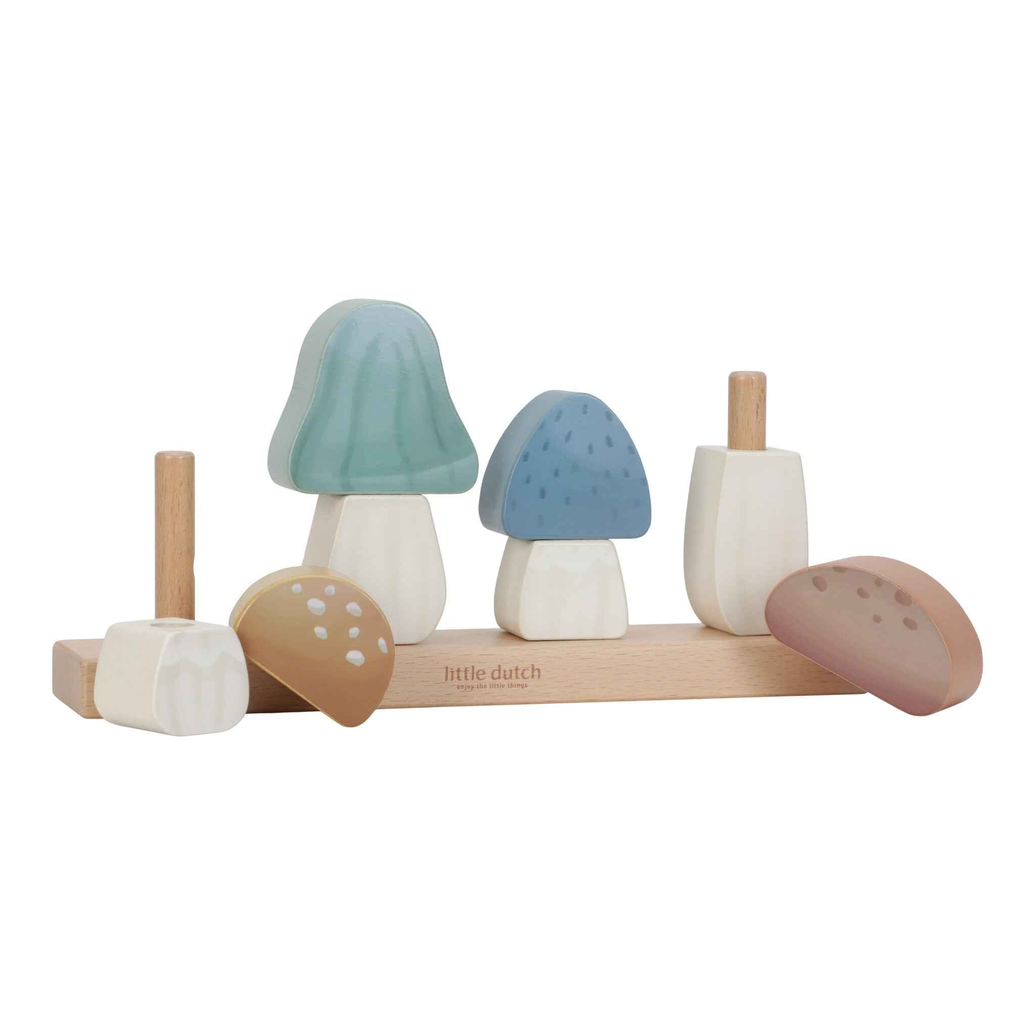 Little Dutch | Stapelaar Paddenstoelen Forest Friends FSC
