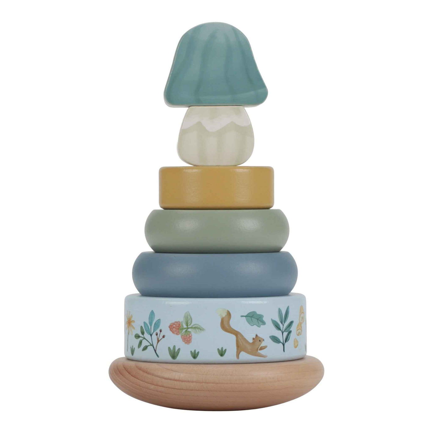 Little Dutch | Wooden Tumbling Stacker Forest Friends FSC