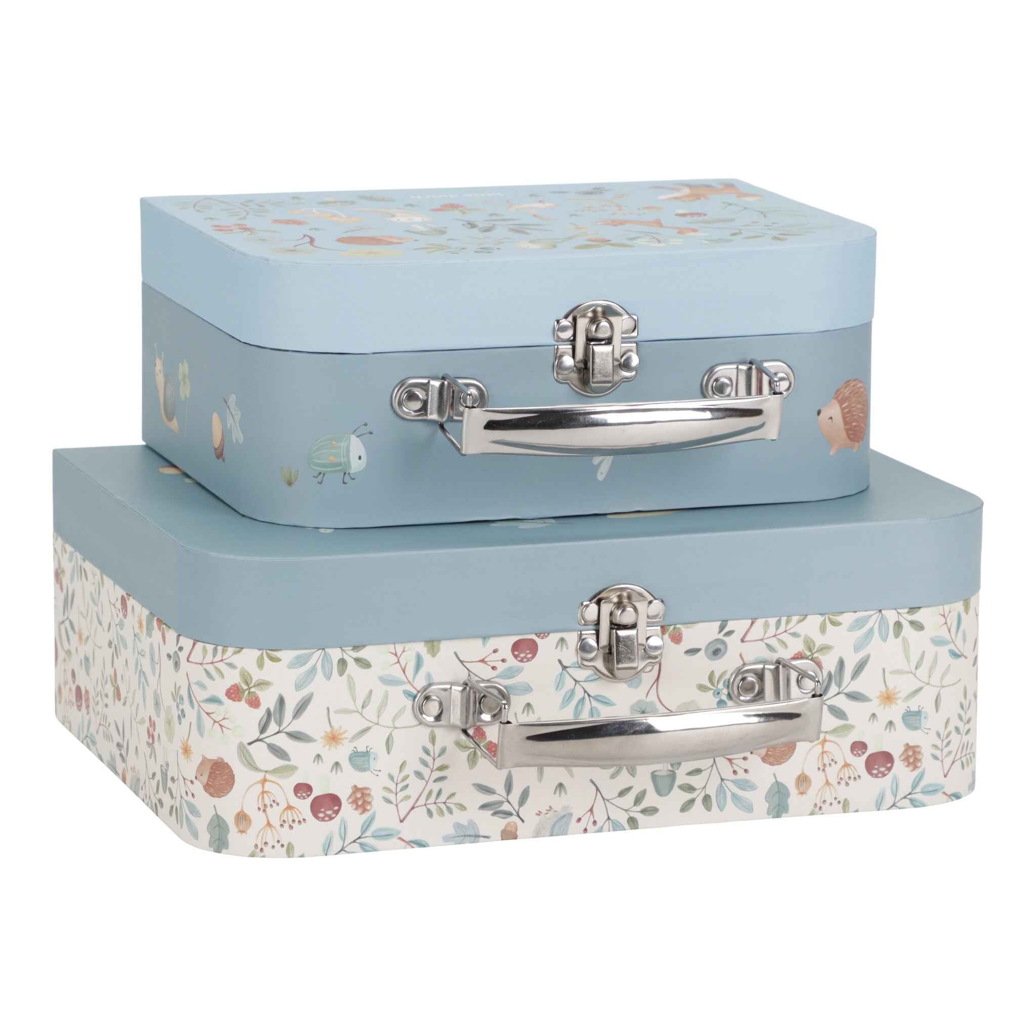 Little Dutch | Kofferset Forest Friends blue FSC