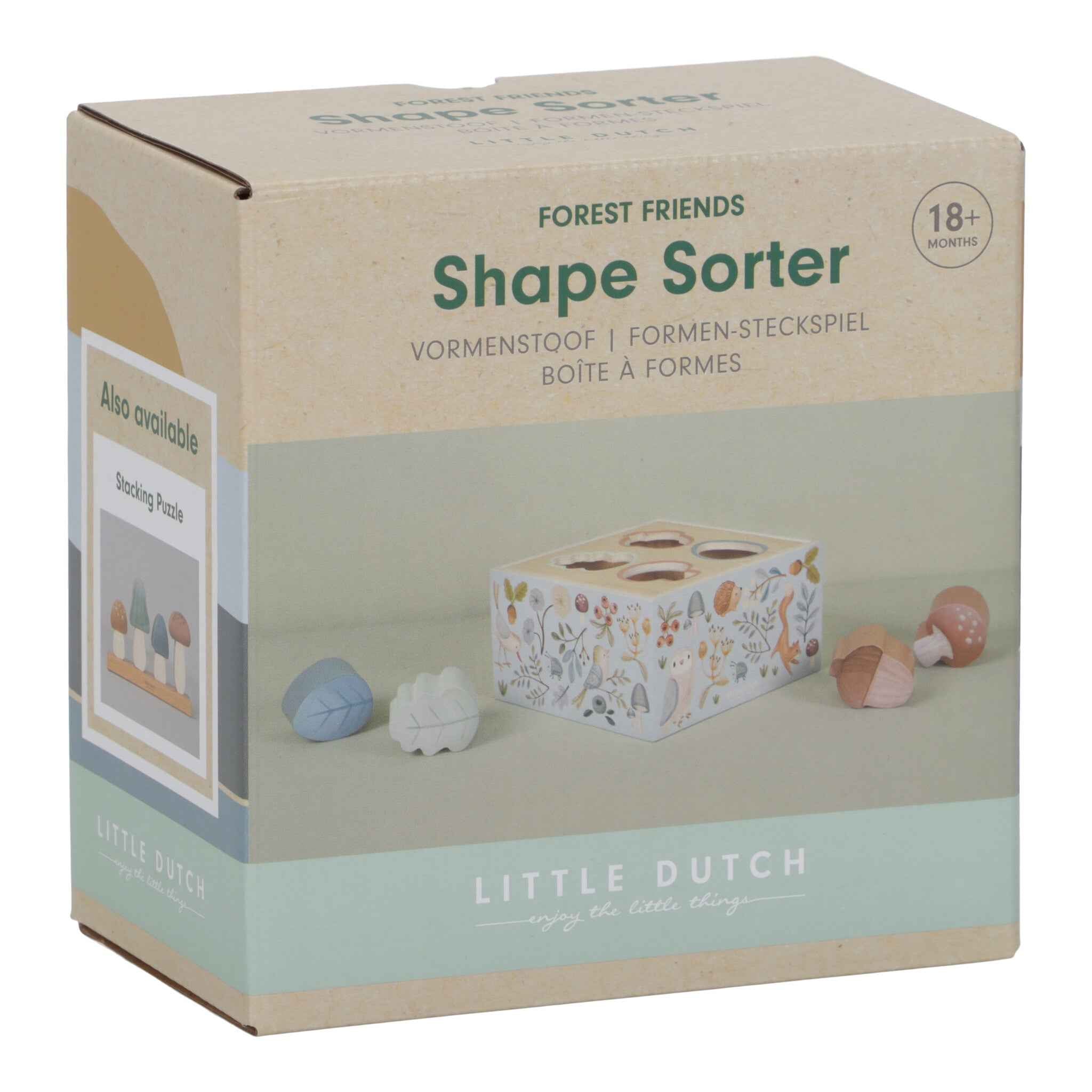 Little Dutch | Shape-sorter Forest Friends FSC