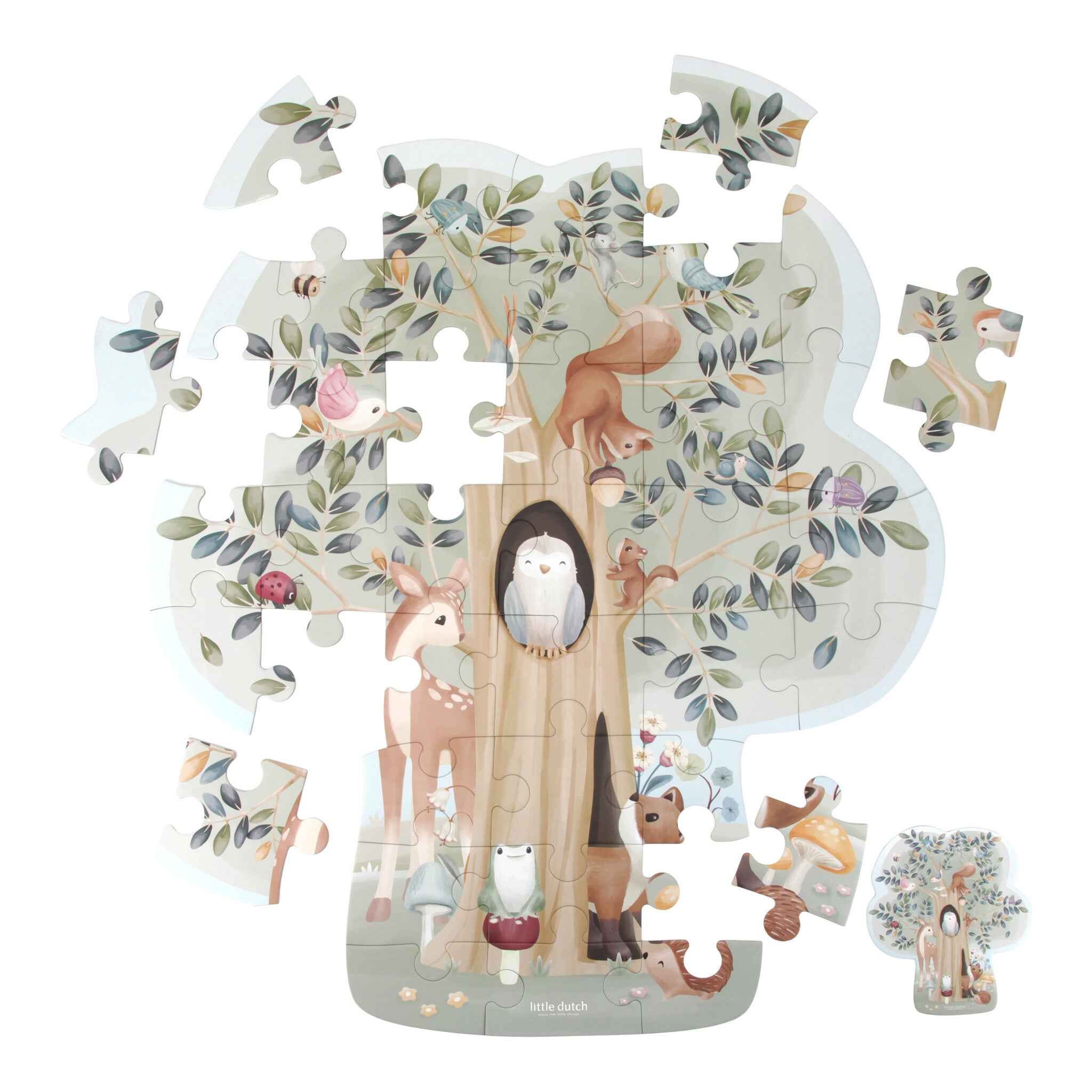 Little Dutch | Vloerpuzzel Forest Friends FSC
