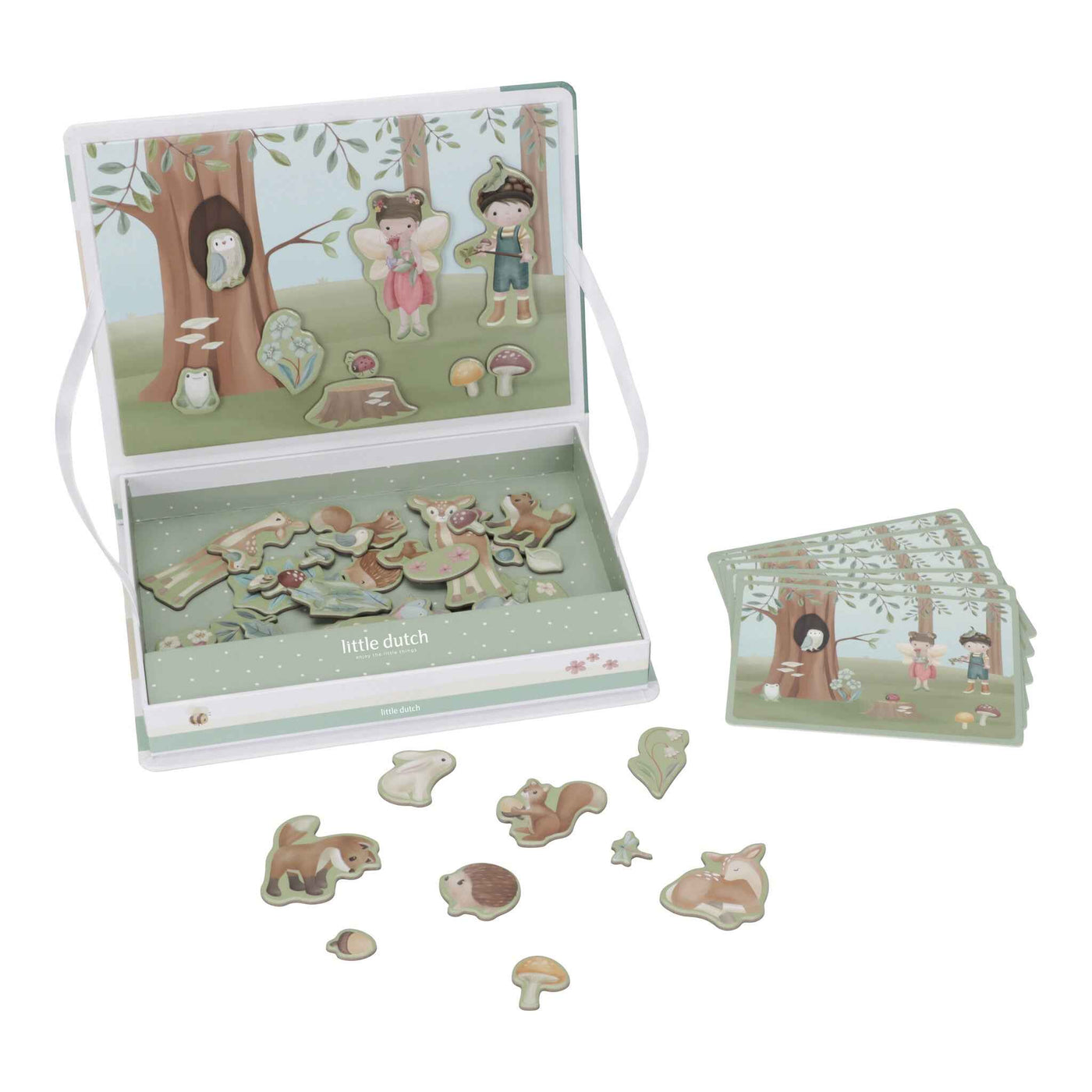 Little Dutch | Magnetisch Speelbord Forest Friends FSC