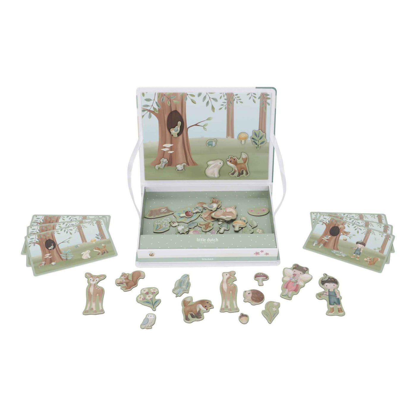 Little Dutch | Magnetisch Speelbord Forest Friends FSC