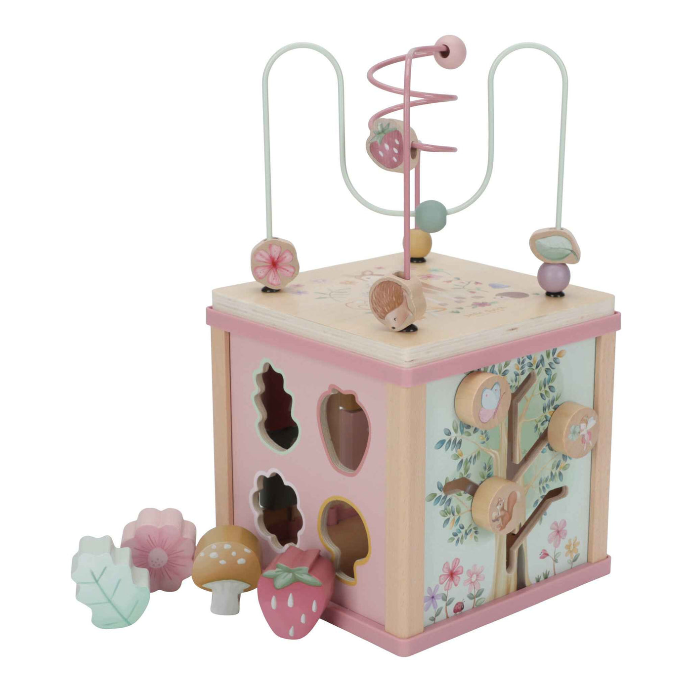Little Dutch | Wooden Activity Cube Fairy Garden FSC