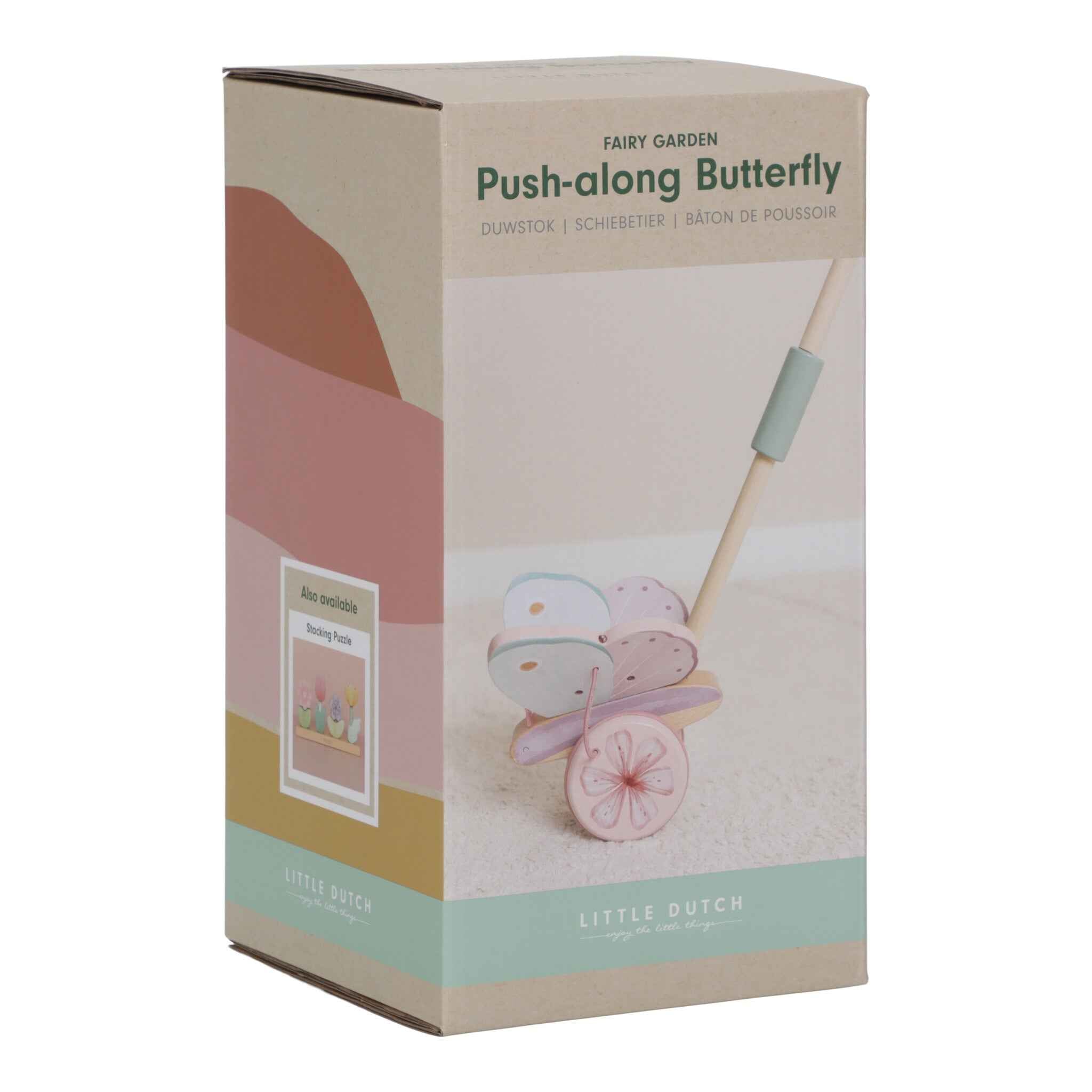 Little Dutch | Push Stick Butterfly Fairy Garden FSC