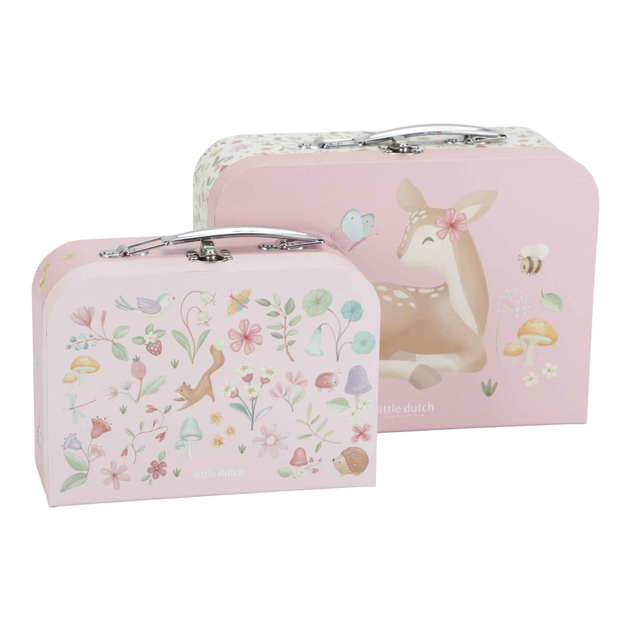 Little Dutch | Kofferset Fairy Garden pink FSC