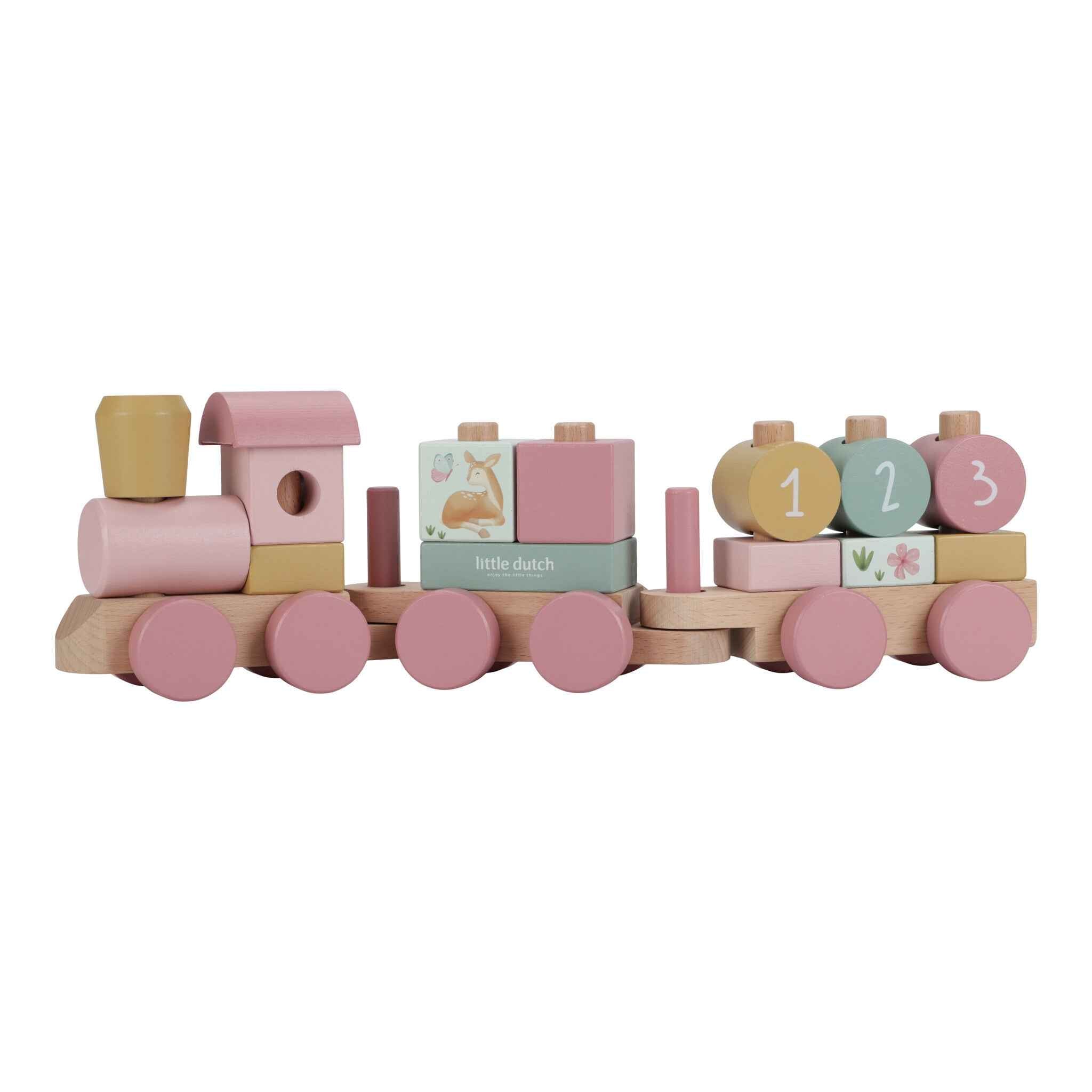Little Dutch | Block Train Fairy Garden FSC