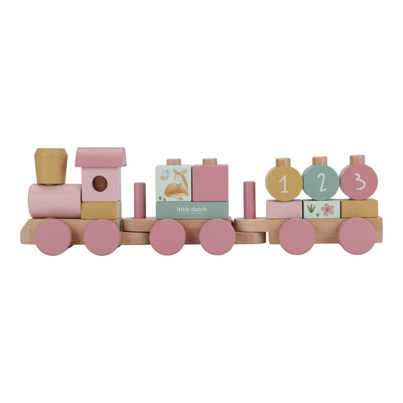 Little Dutch | Block Train Fairy Garden FSC