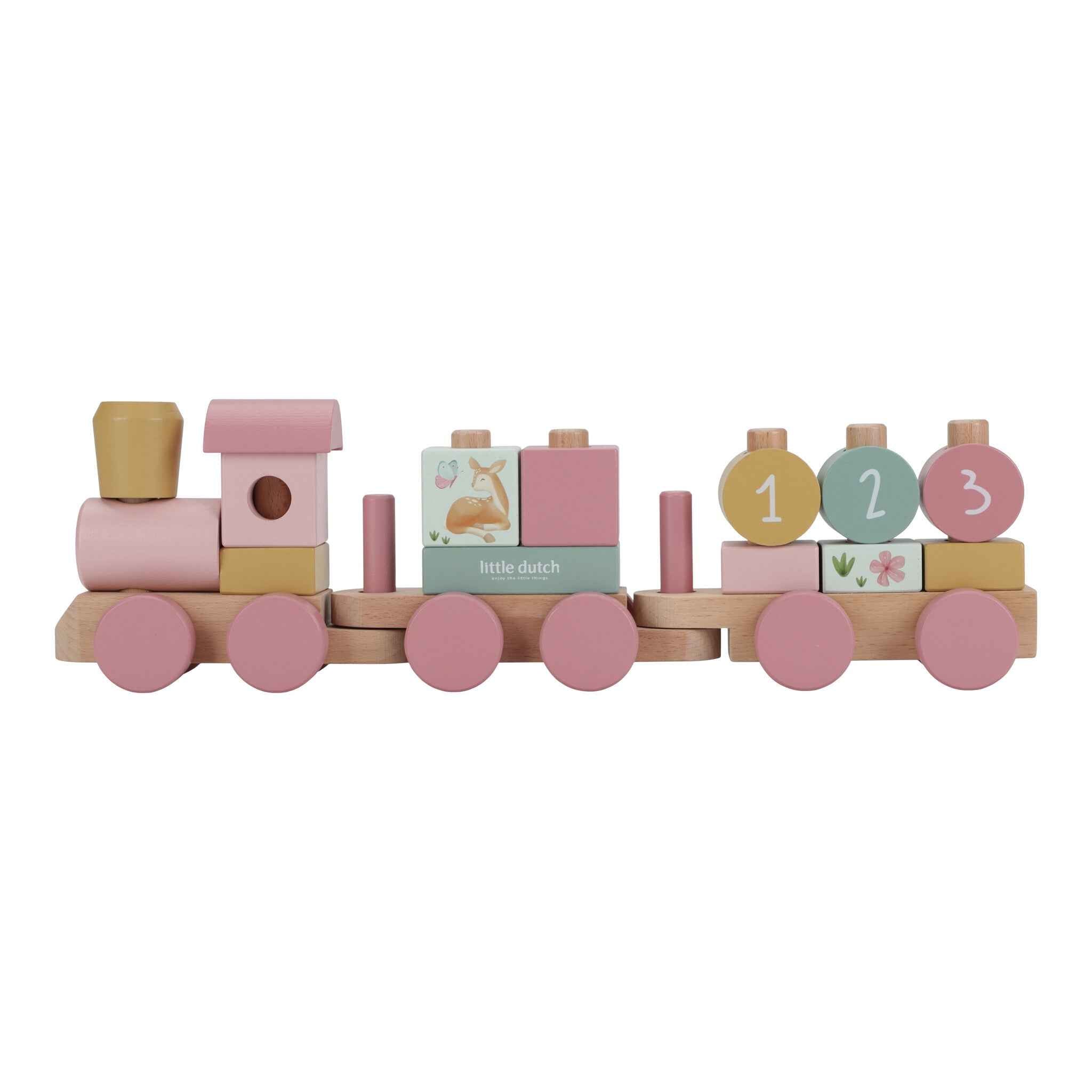 Little Dutch | Block Train Fairy Garden FSC
