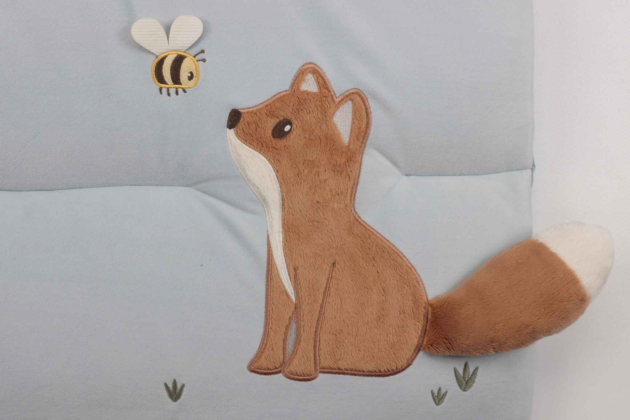Little Dutch | Cot Bed Fitted Sheet 75 x 95cm Forest Friends GRS
