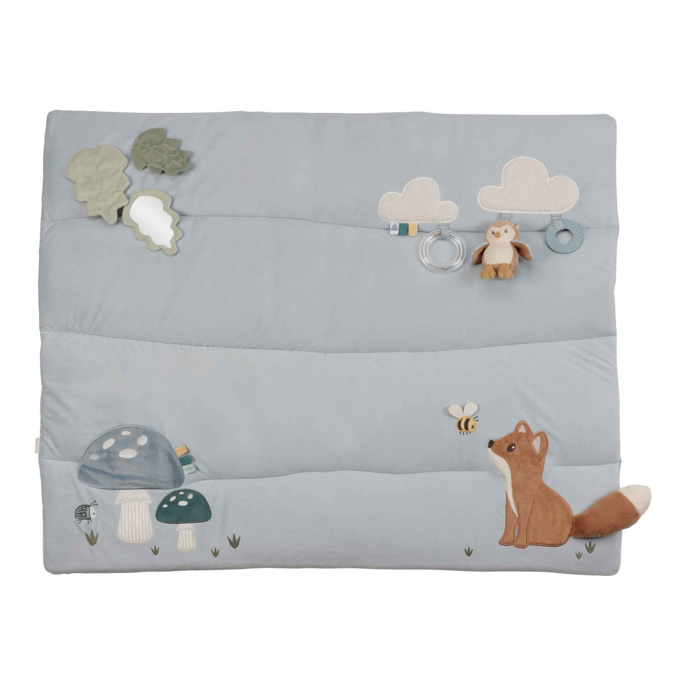 Little Dutch | 75 x 95cm Forest Friends Baby Box Fitted Sheet GRS