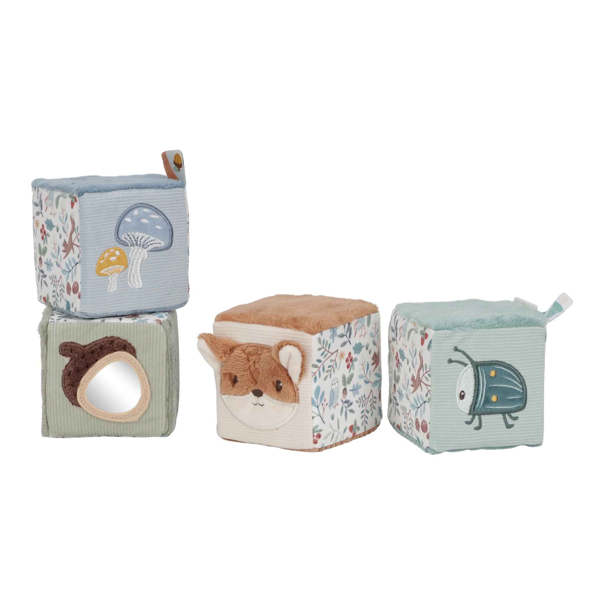 Little Dutch | Soft Block Set Forest Friends