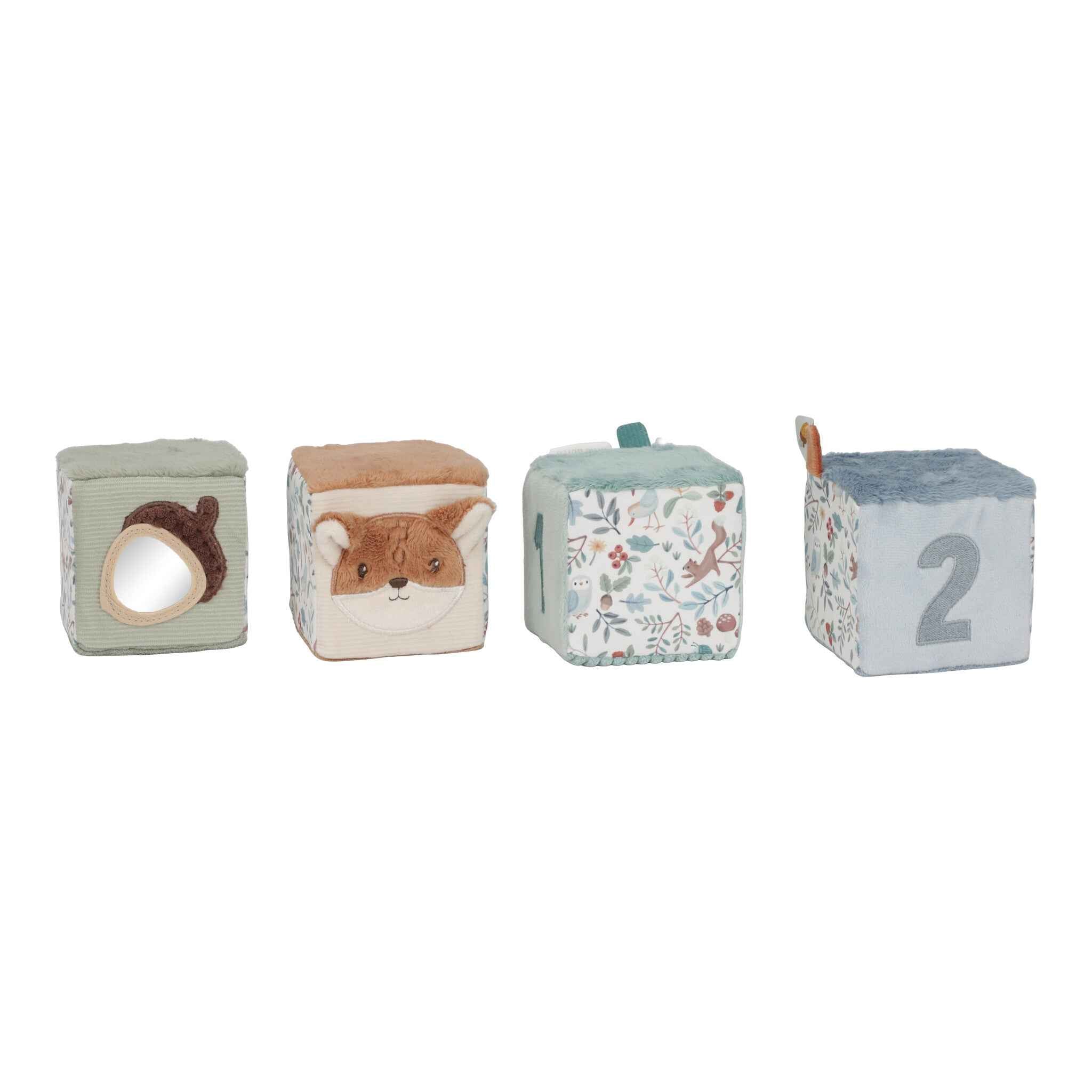 Little Dutch | Soft Block Set Forest Friends