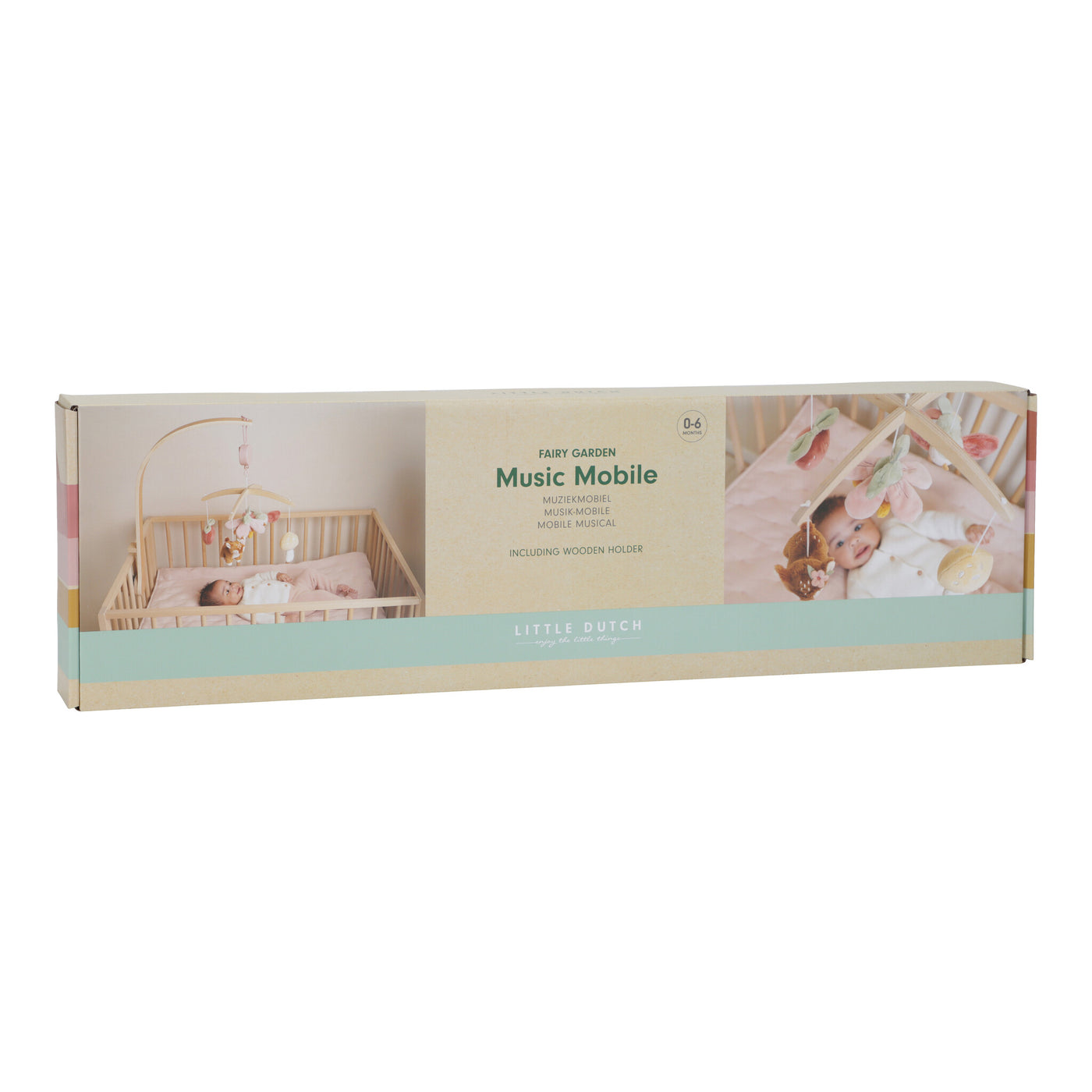 Little Dutch | Houten Muziekmobiel Fairy Garden FSC