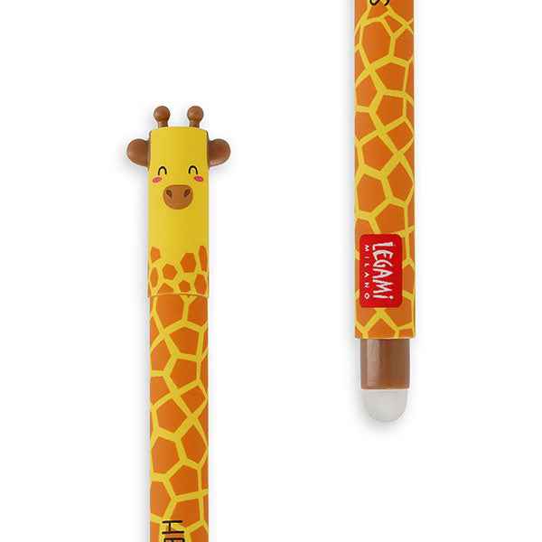 Legami | "Head In The Clouds" Giraffe Erasable Gel Pen - Erasable Pen