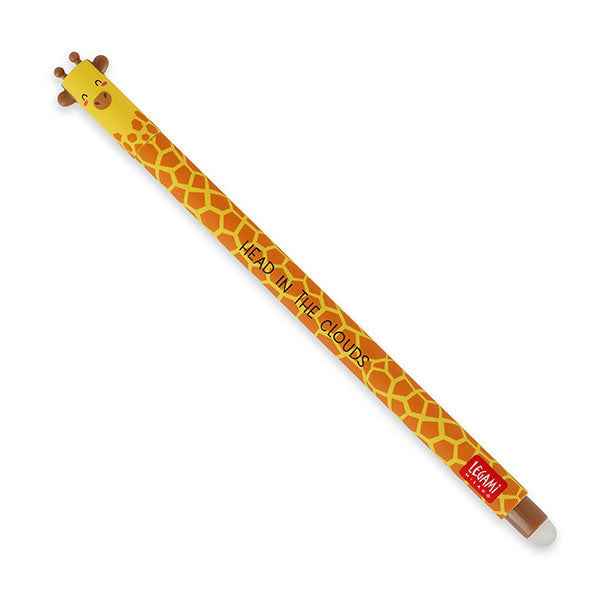 Legami | "Head In The Clouds" Giraffe Erasable Gel Pen - Erasable Pen