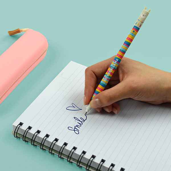 Legami | "No Probllama" Llama Erasable Gel Pen - Erasable Pen