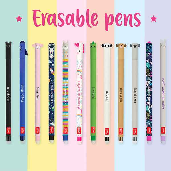 Legami | "Head In The Clouds" Giraffe Erasable Gel Pen - Erasable Pen