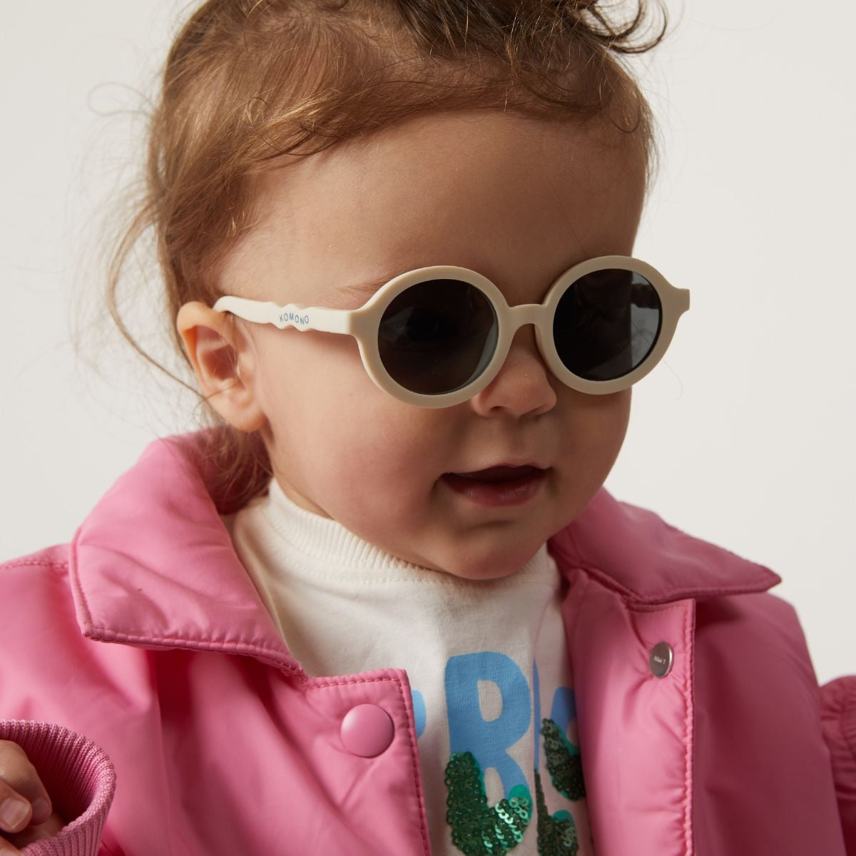 KOMONO - ZONNEBRIL  KIDS 1-2Y - LELE - IVORY