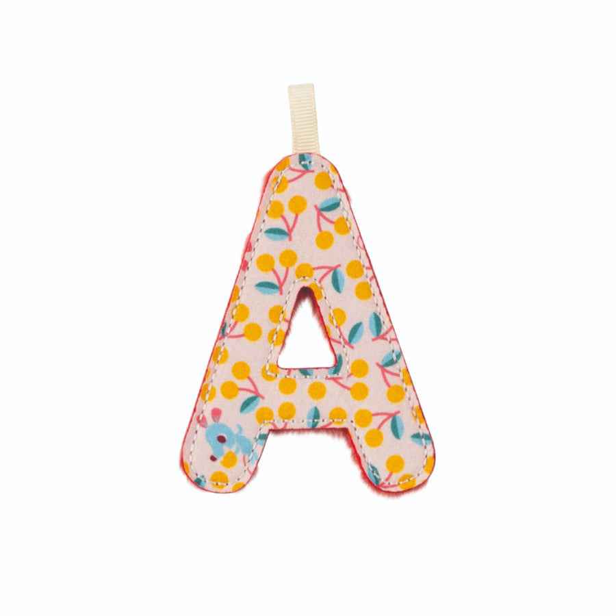 Lilliputiens | Letter A In Omkeerbare Roze Fosforescerende Stof