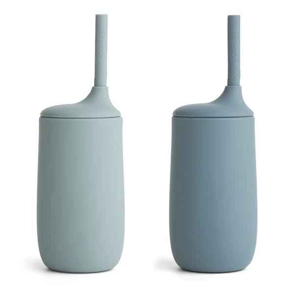 Liewood Dylan Sippy Cup 2-Pack Blue Mix