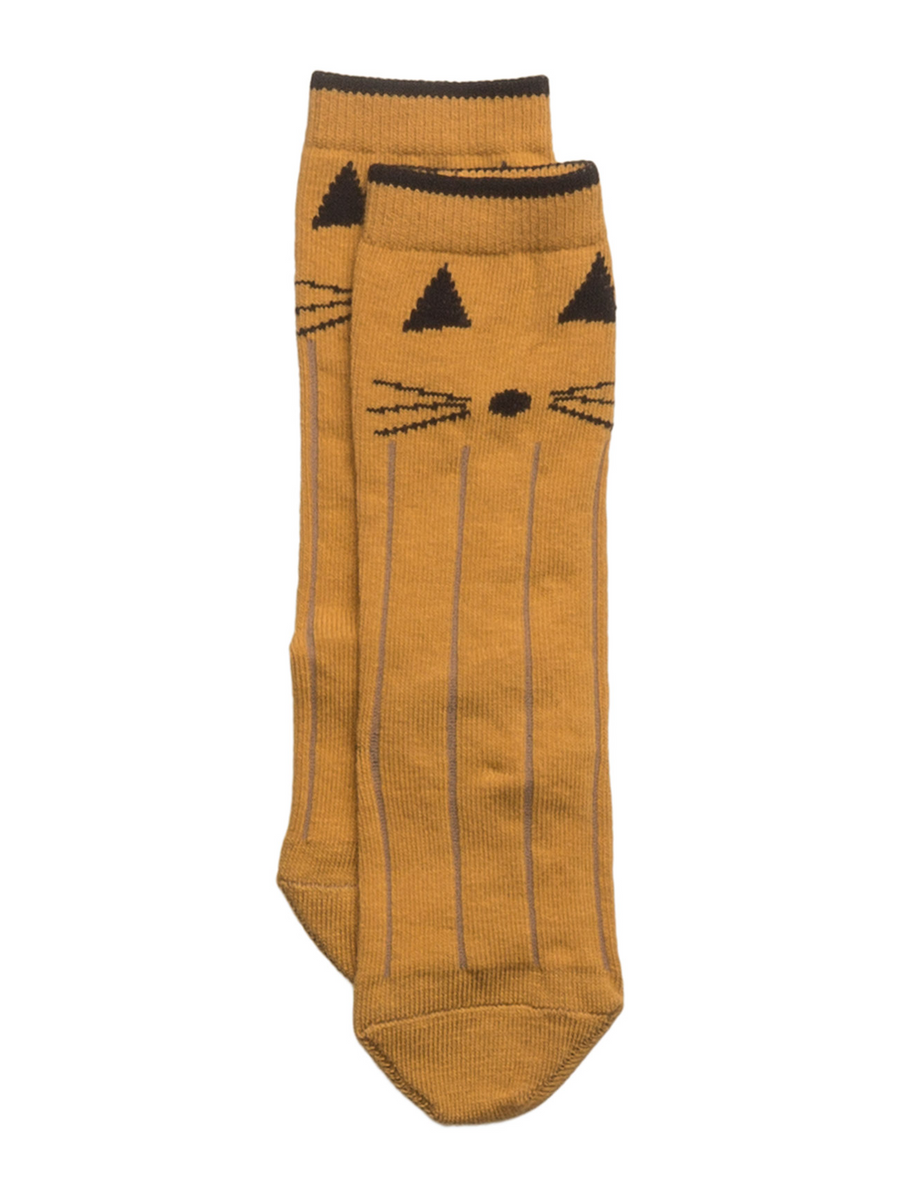Liewood Silas kousen Cat mustard 19/21 - 1jr