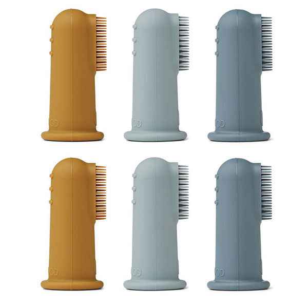 Liewood Simon Finger Toothbrush Blue multi mix