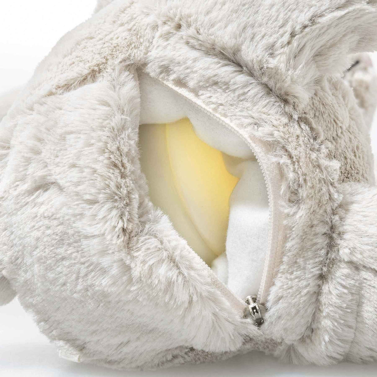 Steiff | Light at Night Hoppie Rabbit 28 cm Light Grey