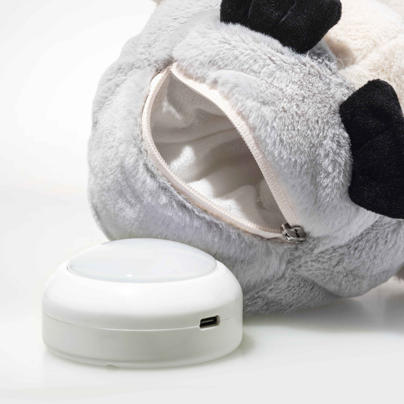 Steiff | Light at Night Lio Pinguin 22 cm Light Grey