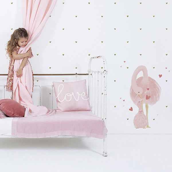 Lilipinso Coquette XL Mom & Baby Ostriches wall sticker