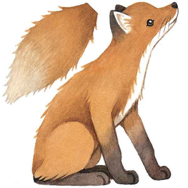 Lilipinso Wall Decal Oh Deer Vintage Fox