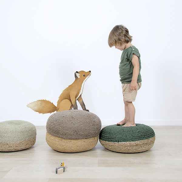 Lilipinso muursticker Oh Deer Vintage Fox