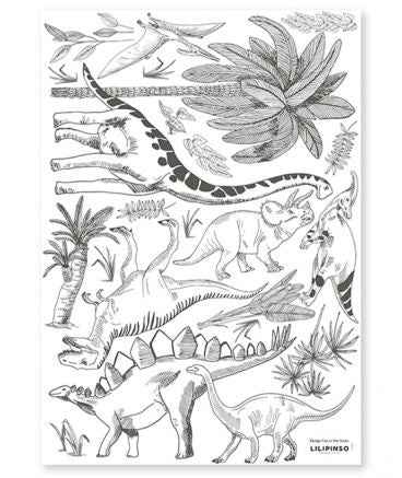 Wall Decals Dinosaurs and Plants - Lilipinso
